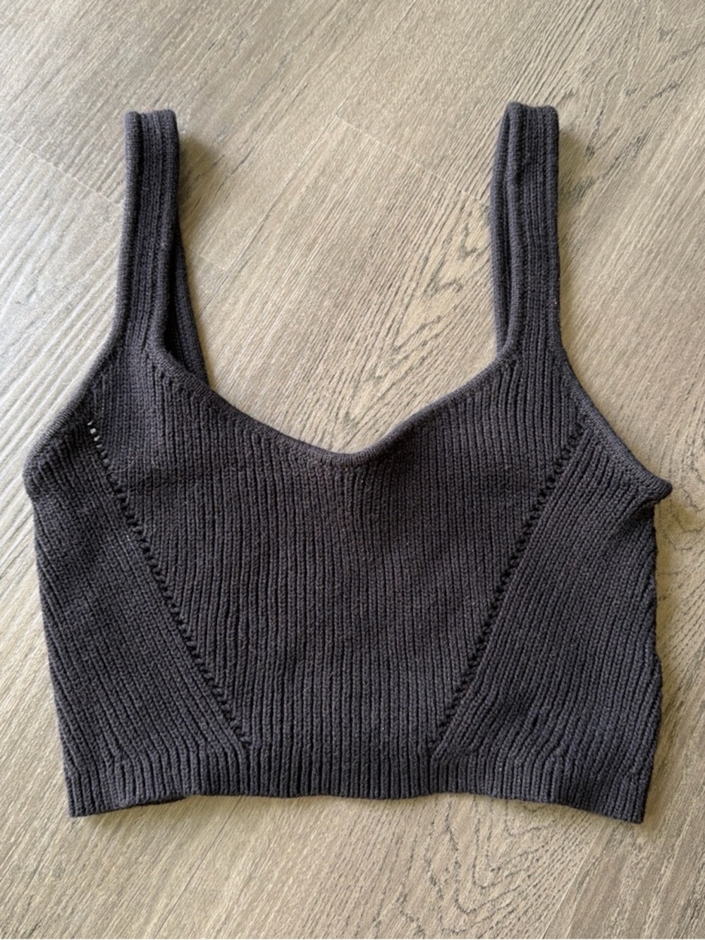 Black Sweater Tanktop - Picture 1 of 3